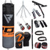 RDX 17PC ORANGE PUNCHING BAG & GLOVES SET-1